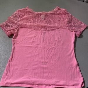 HM pink blouse size medium